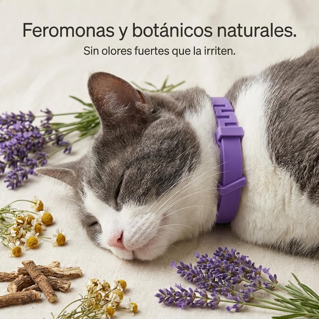 Collar calmante para gatos