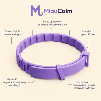 Collar calmante para gatos