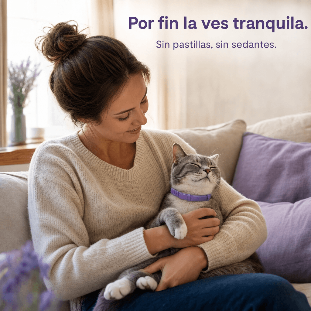 Collar calmante para gatos