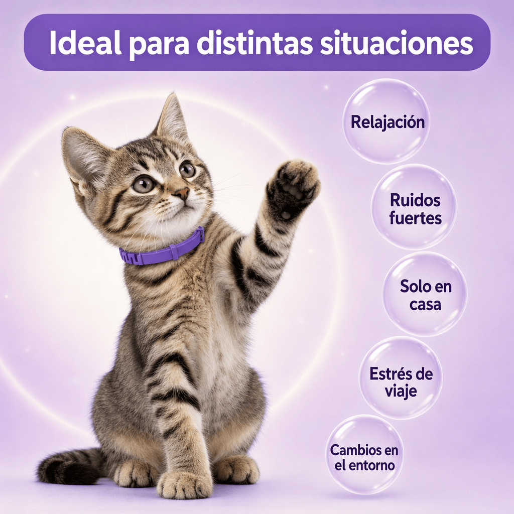 Collar calmante para gatos